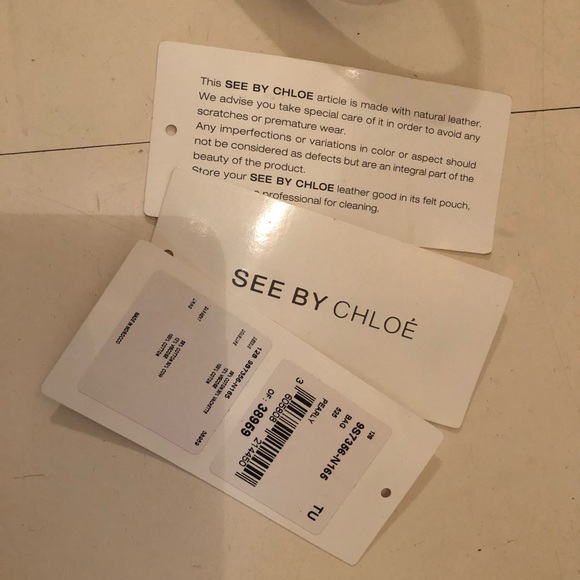 See by Chloe Cherry Clutch Mini Bag Leopard Print - Picture 4 of 8